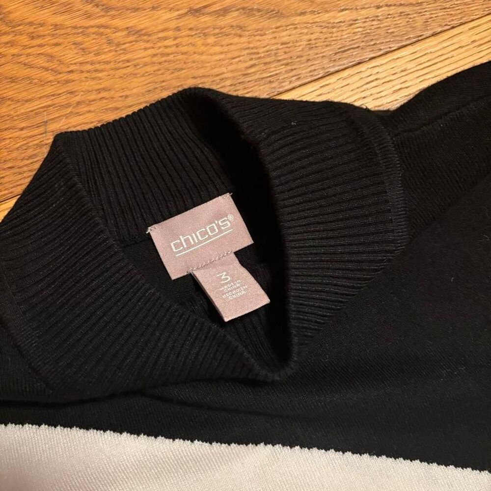 Chico-s Women's Black Jumper